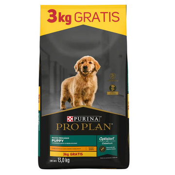 Alimento Purina Pro Plan Cachorro Razas Medianas Bonus Bag 10 + 3 Kgs