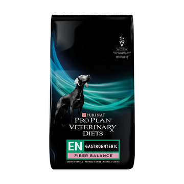 Alimento Purina Pro Plan Veterinary Diets EN Gastroenteric Fiber Balance Formula Dry Dog Food - 6 LB