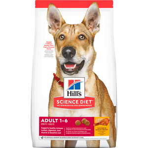 Alimento Seco para Perro Adulto Raza Mediana Hill's Science Diet Receta Pollo - 7.5 kg