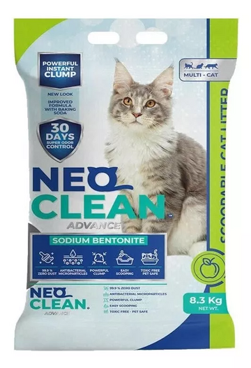 Arena Neo Clean Para Gato con Aroma Manzana - 8.30 kg