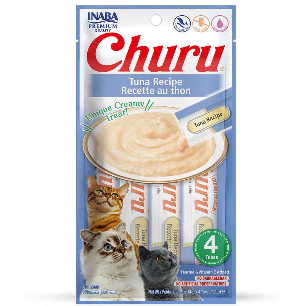 Churu Premio Cremoso Para Gato Receta De Atún - Paquete Con 4 PIEZAS