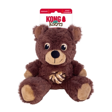 KONG KNOTS Peluche Oso Teddy Mediano Para Perros