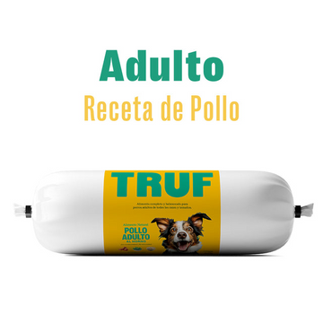 TRUF Alimento Natural Para Perros Adultos, Receta Pollo Al Horno