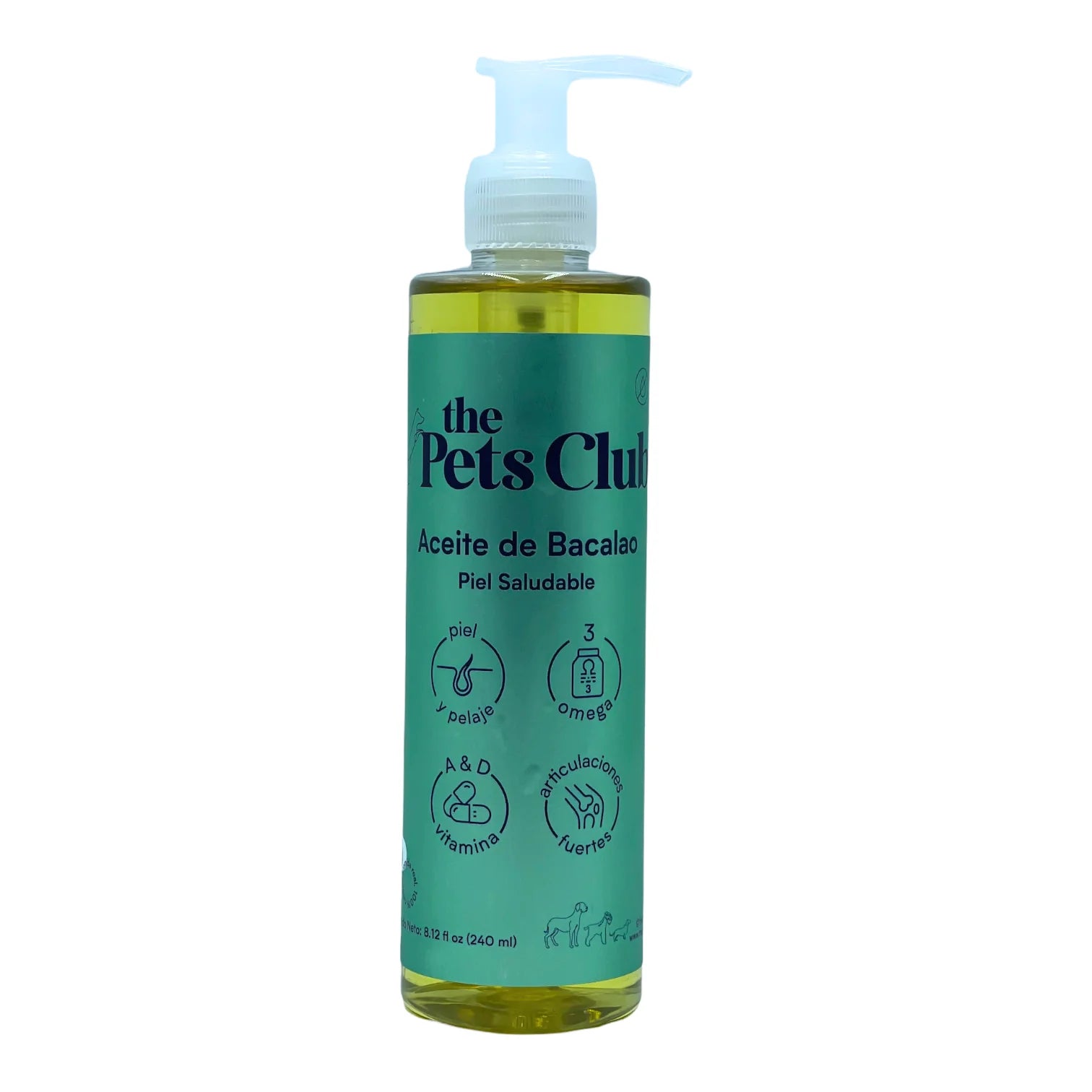 The Pets Club Aceite de Hígado de Bacalao (240 ml)