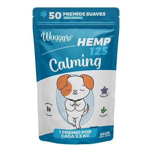 Waggy's!, Premios Relajantes Con CBD Para Perros De Raza Chica - 50 PIEZAS