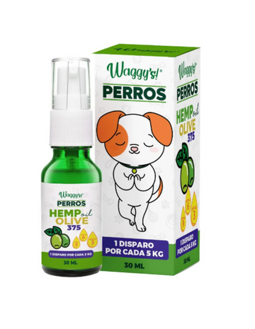 Waggys Aceite De Oliva Para Perros HEMP - 30 MILILITROS