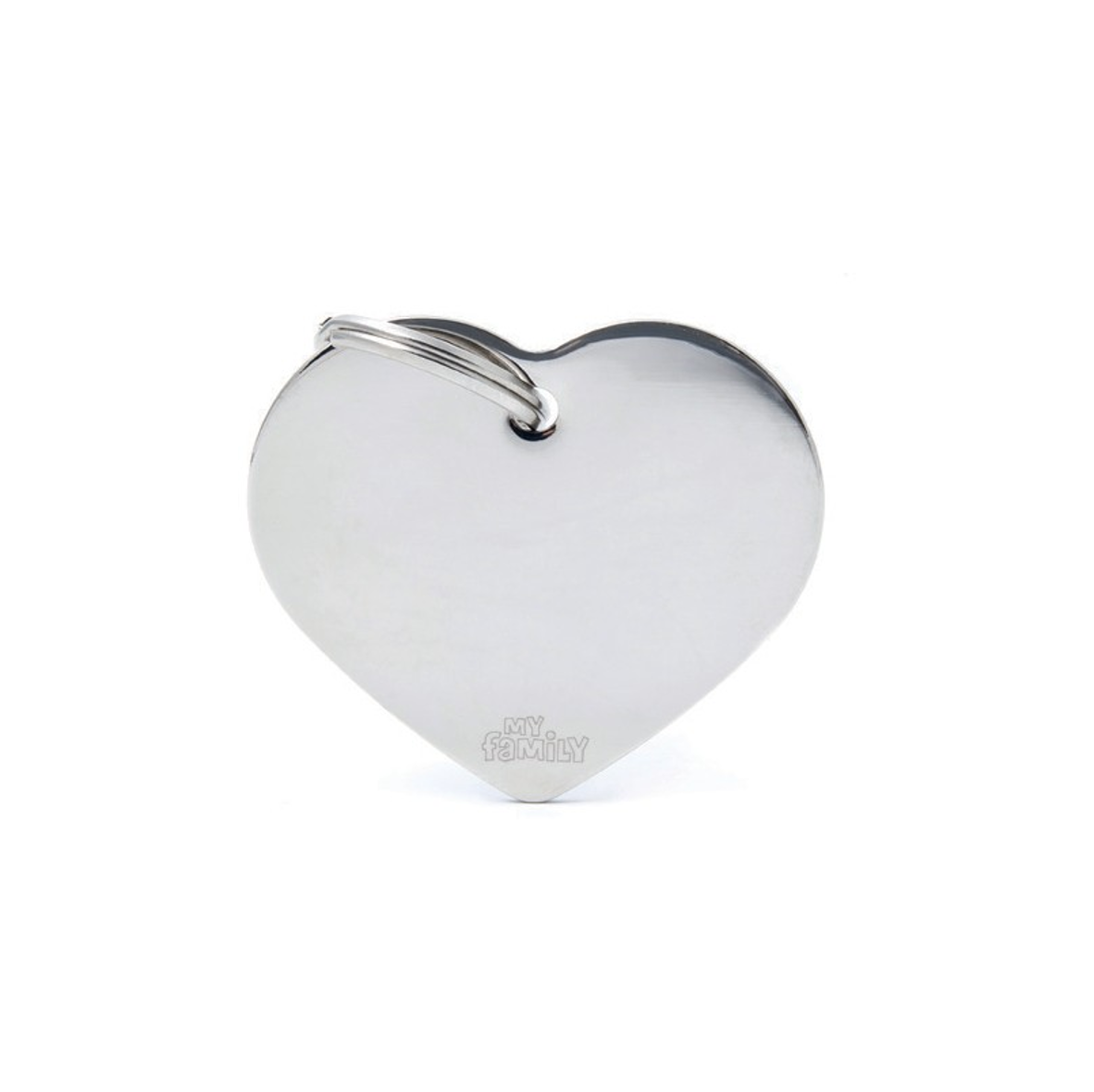 Placas MyFamily - BIG HEART CHROME MFB26