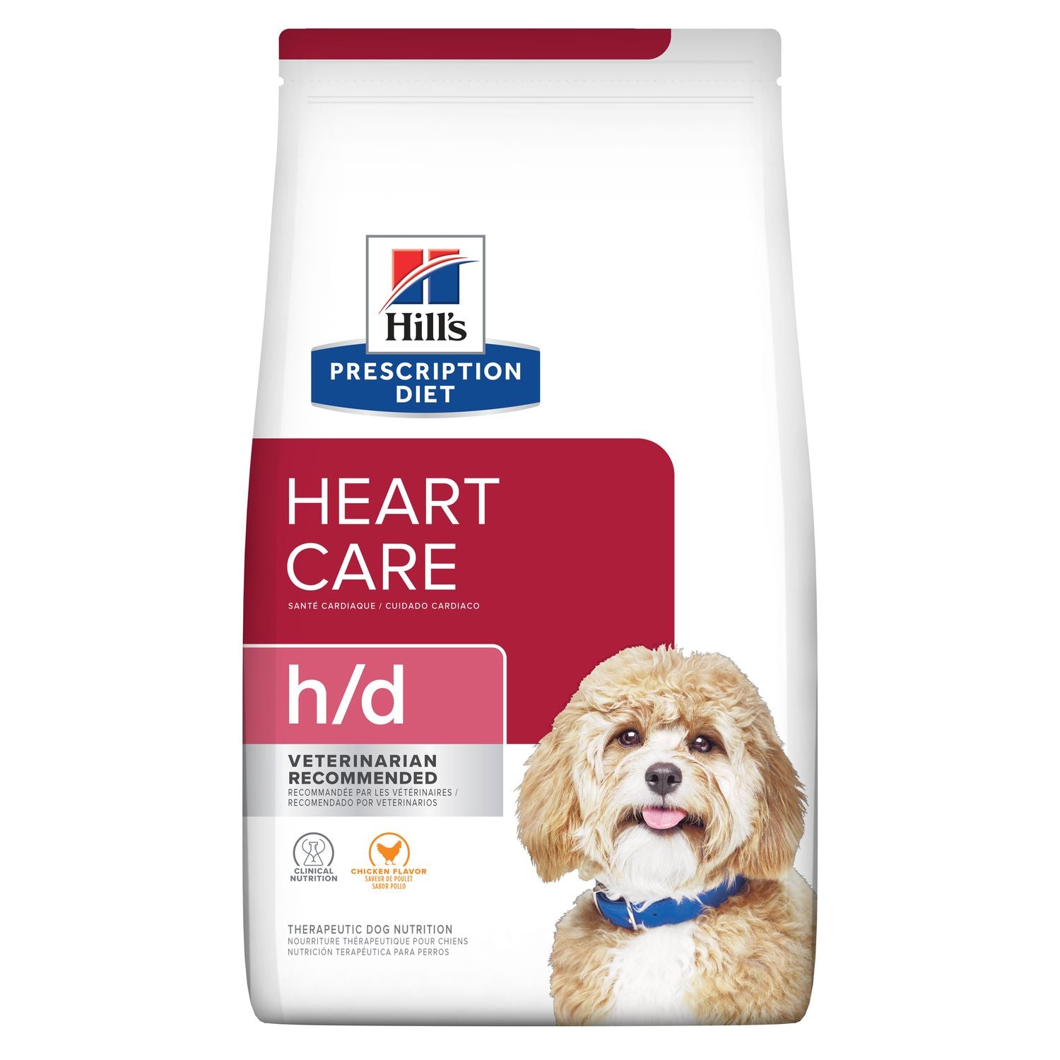 Hill's Prescription Diet h/d Canine Cuidado Cardiaco 8.0kg - Alimento Seco Perro